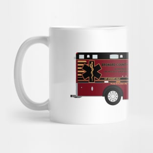 broward county sheriff ambulance Mug